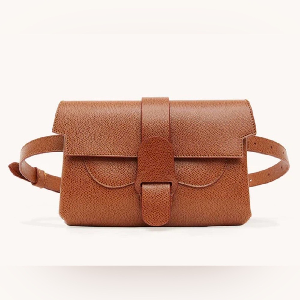 Senreve Aria Convertible Belt Bag Tan